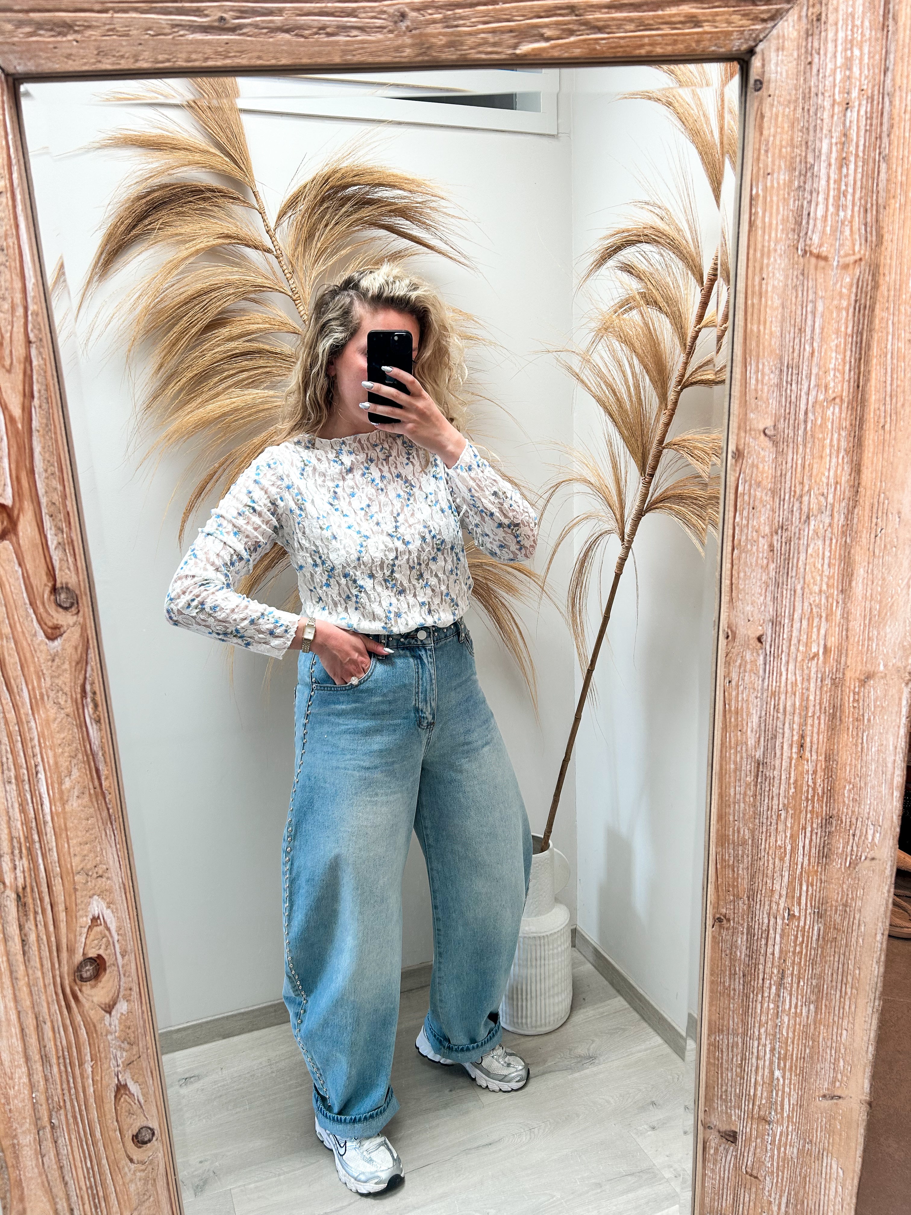 Balloon jeans - studs