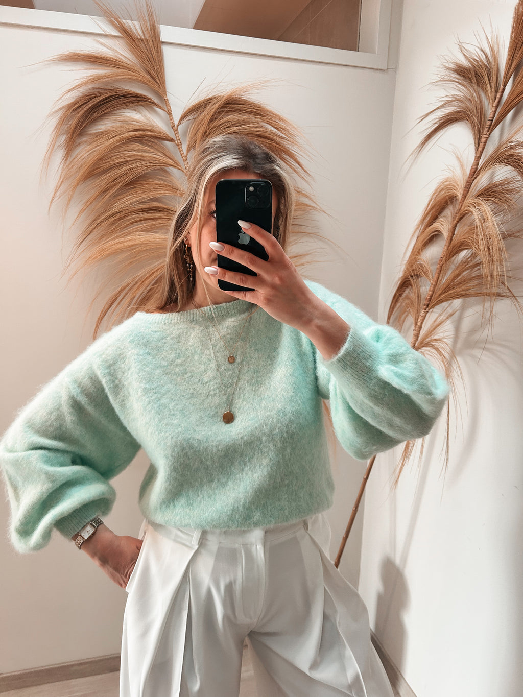 Pom sweater