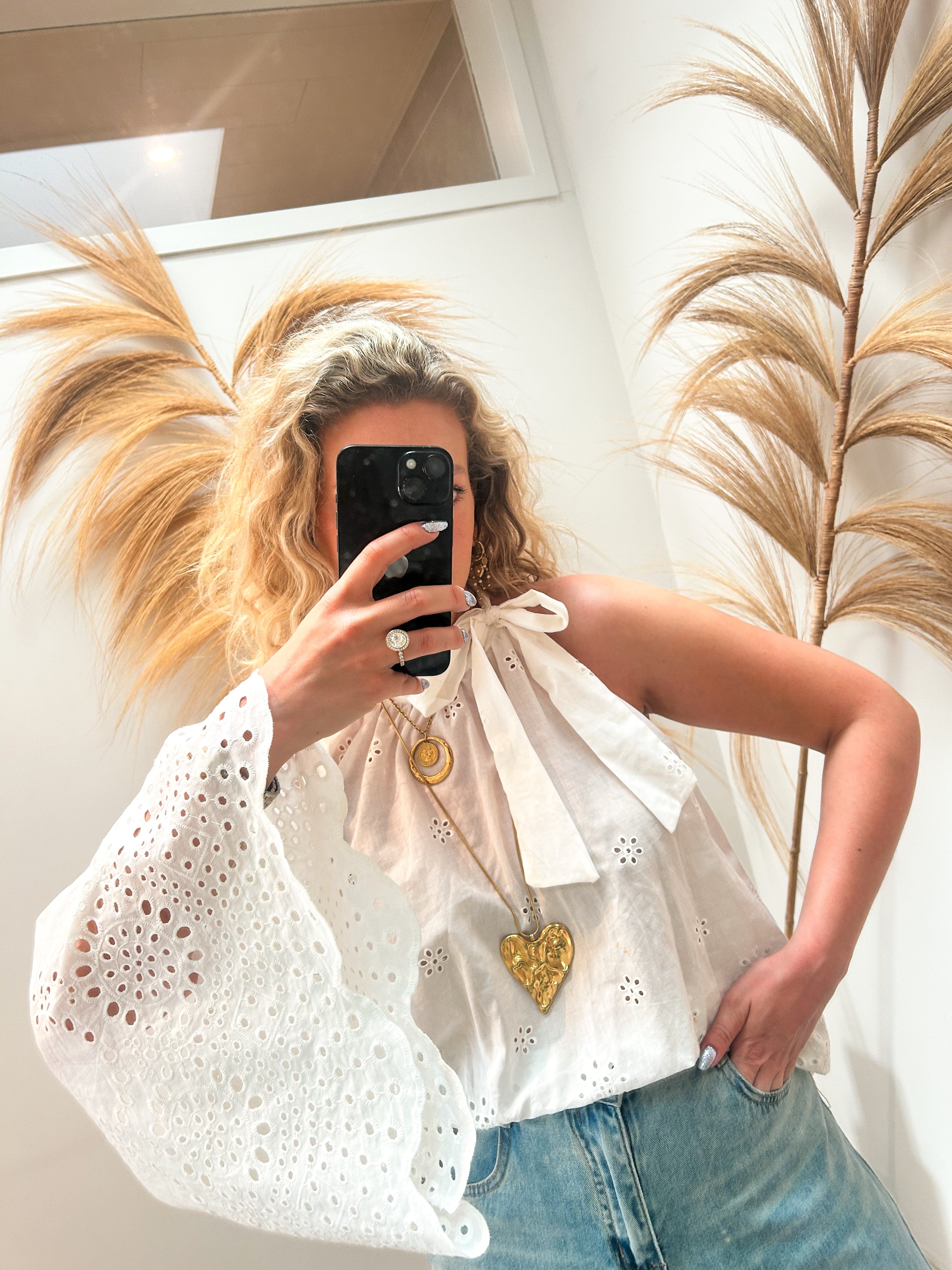 Allie sleeveless blouse