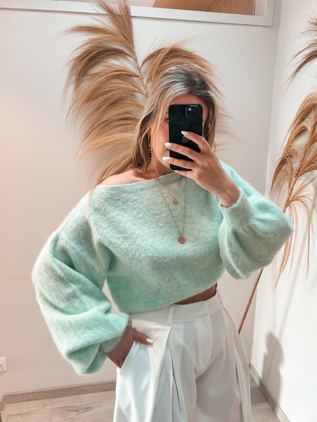 Pom sweater