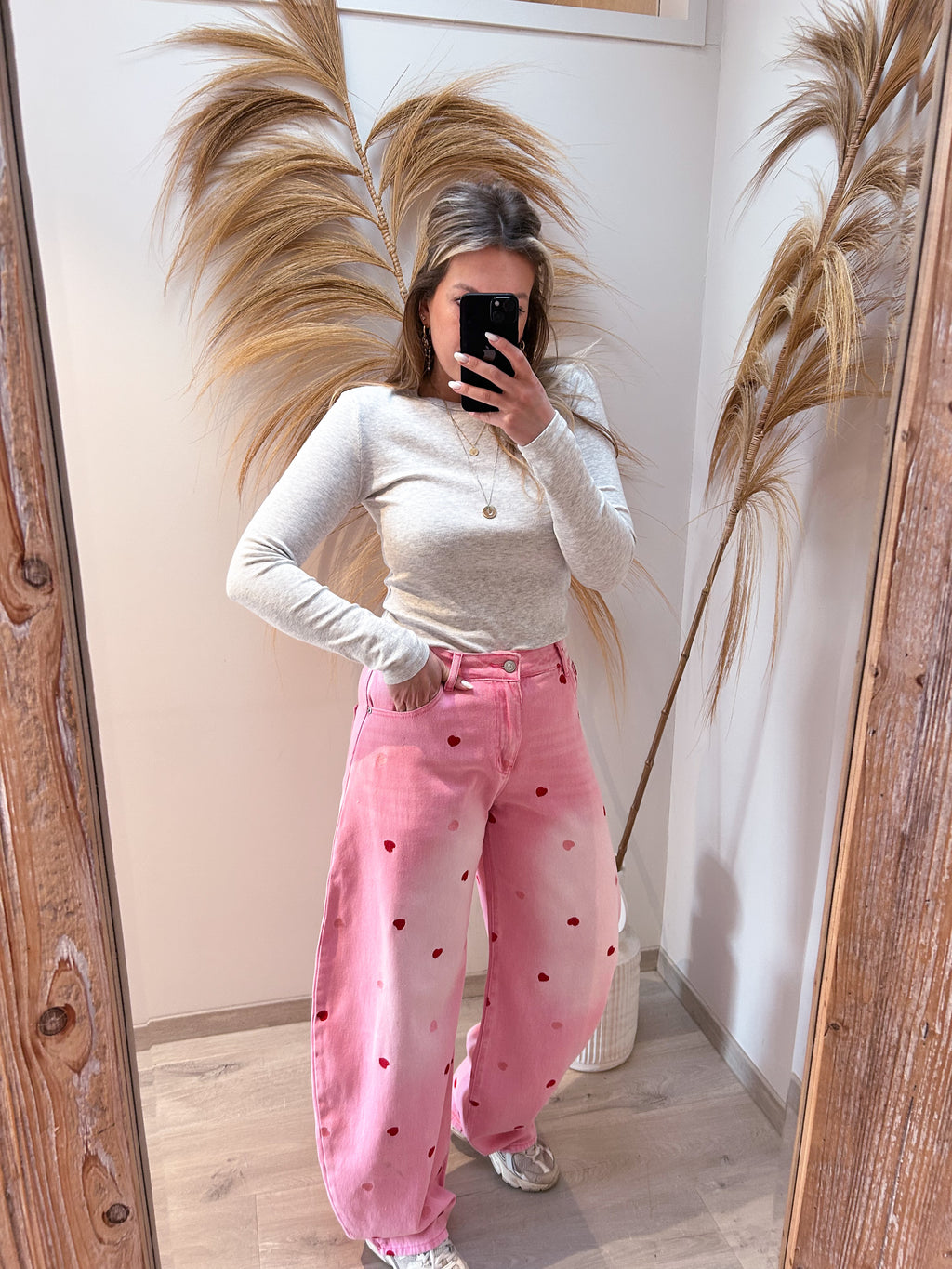 Let me love you Balloon Jeans