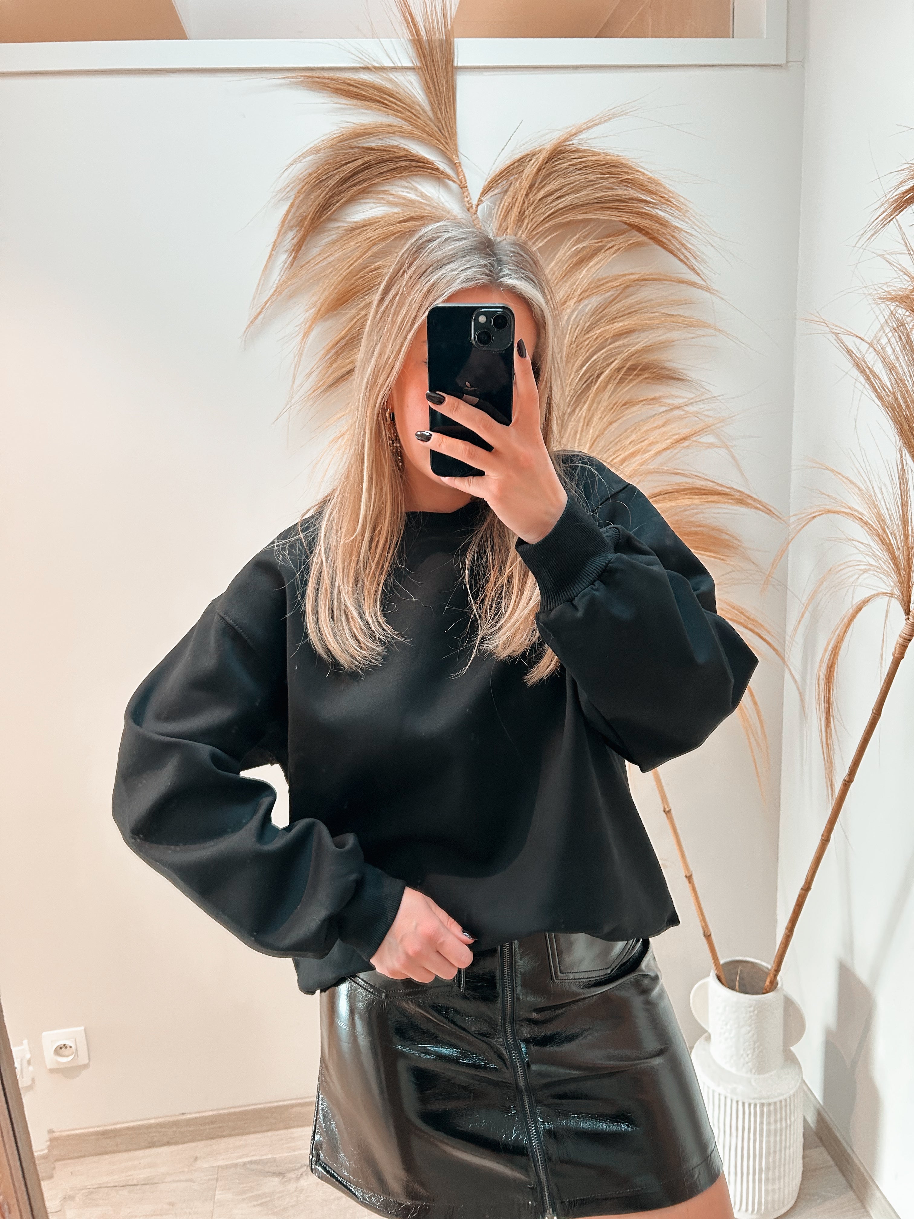 Donna skirt - leatherlook