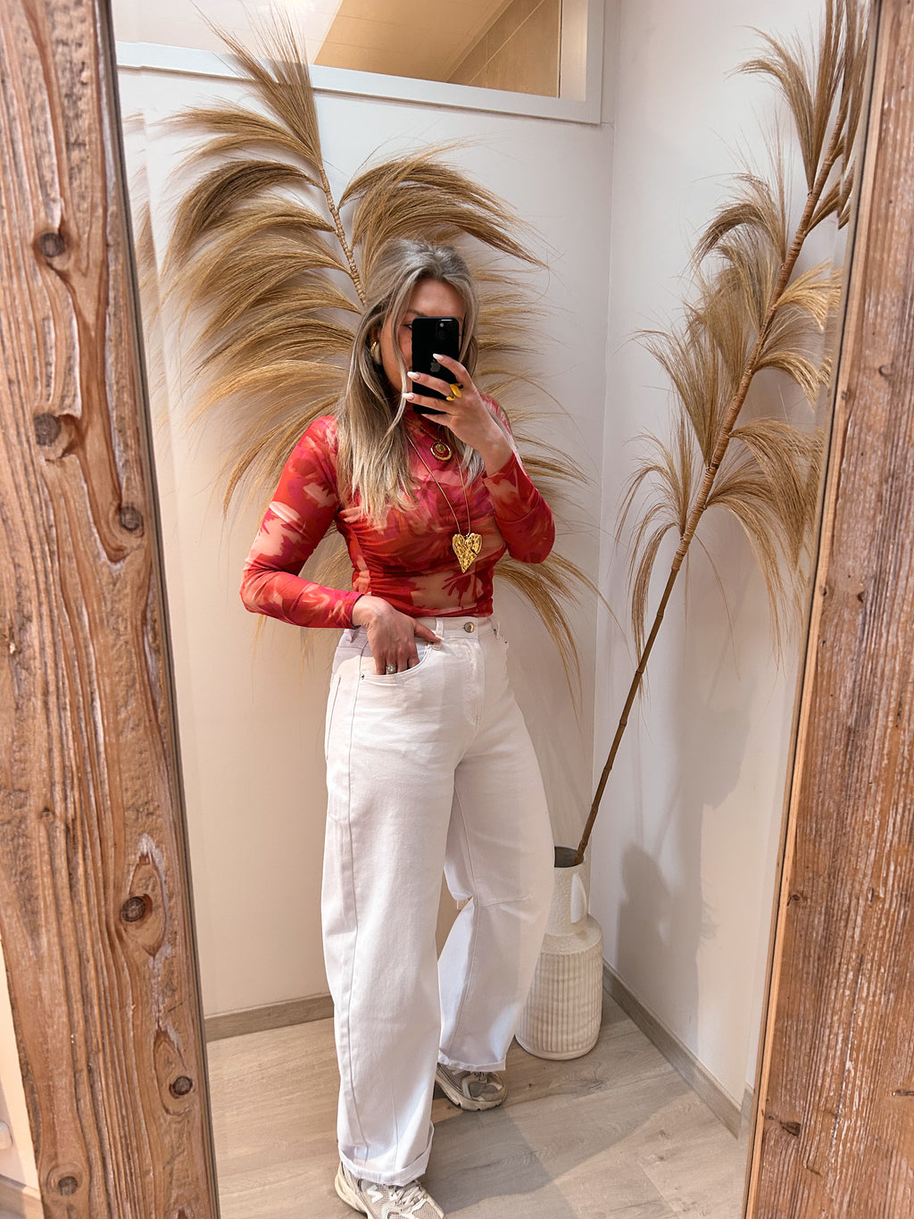 Babette balloon jeans - wit