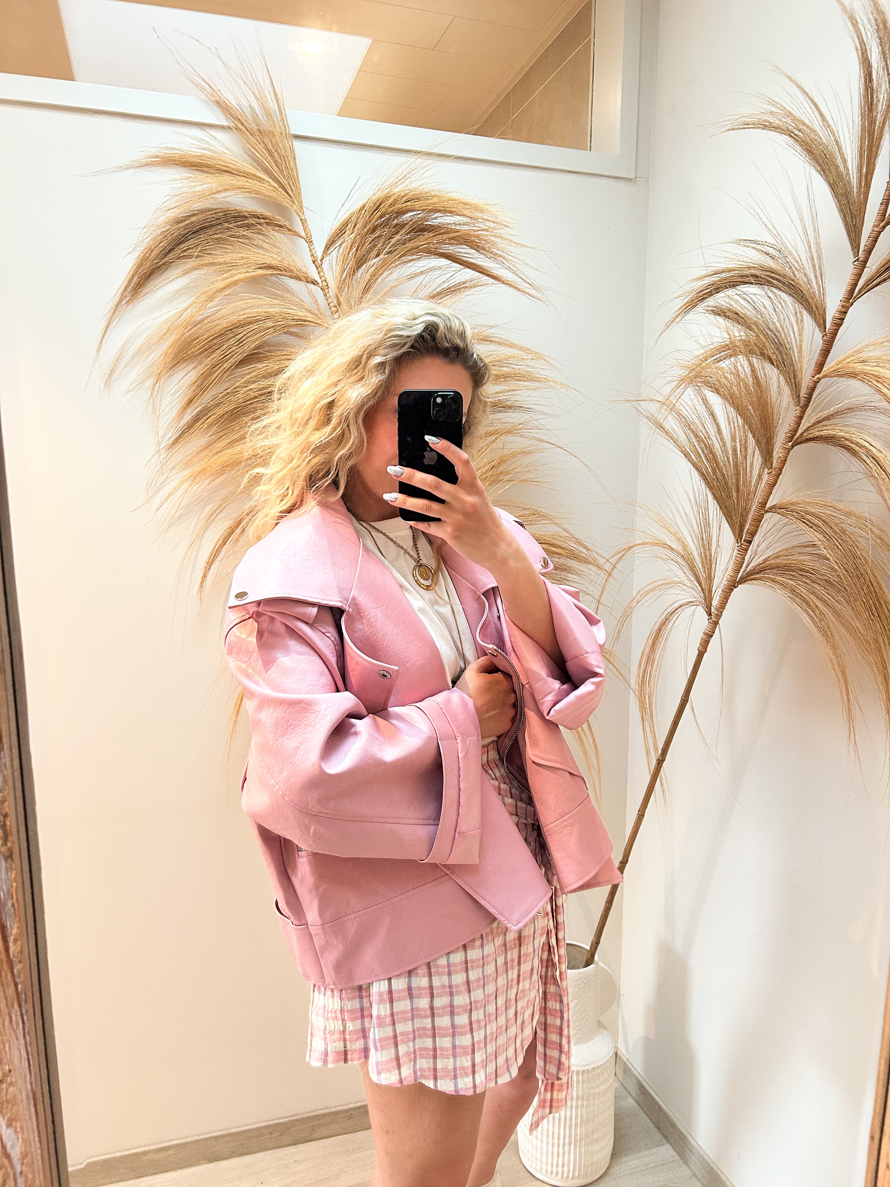 Loulou jacket - lichtroze