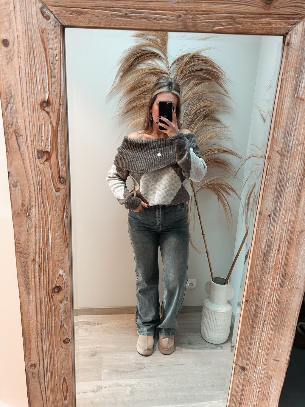 Jillie jeans - grijs