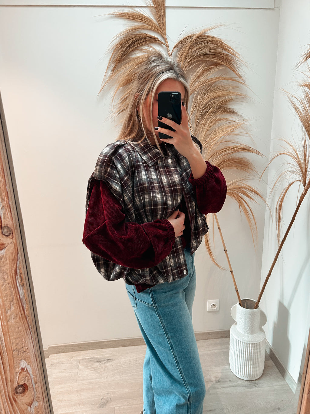 Nori sweater - burgundy