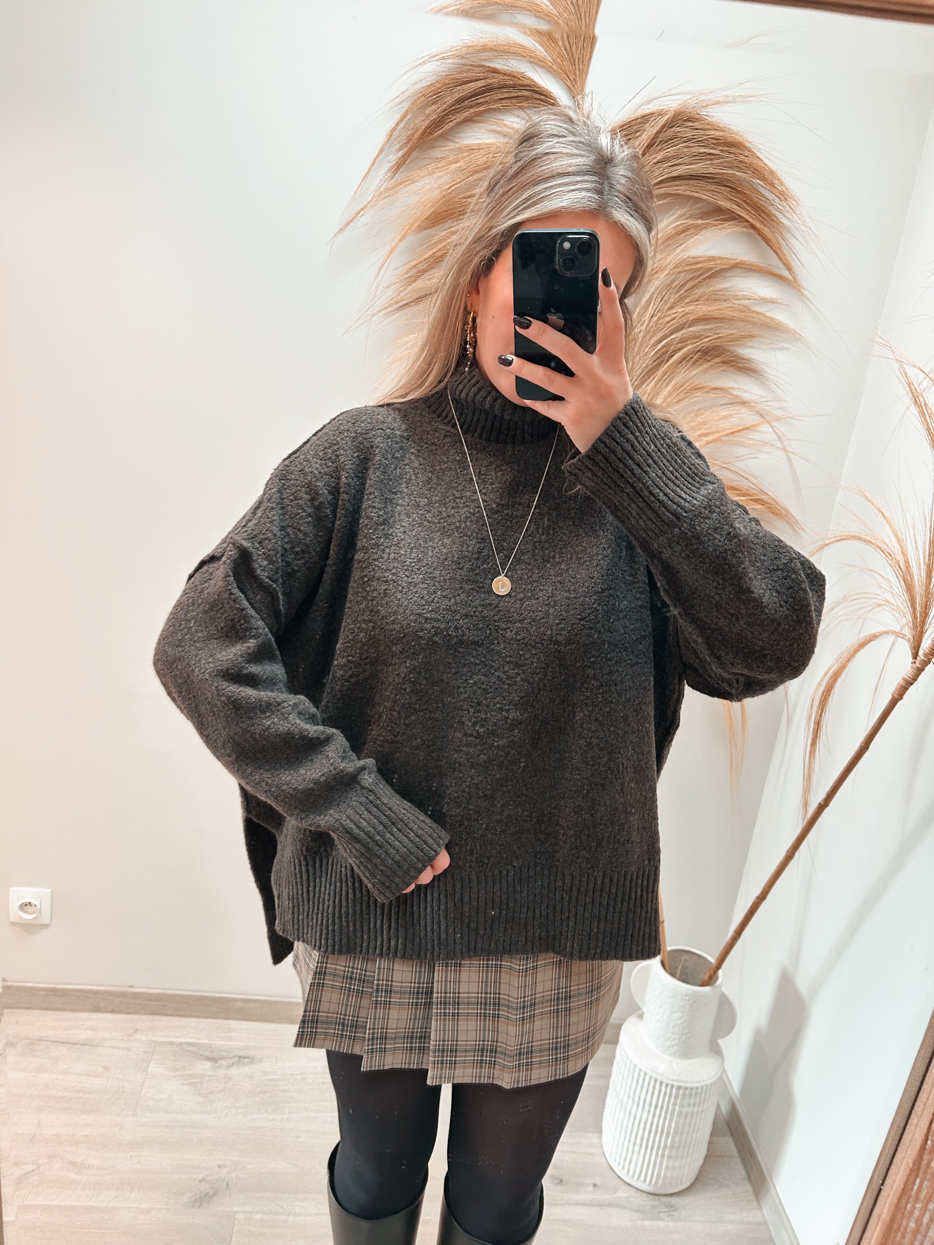 Viève vichy skirt