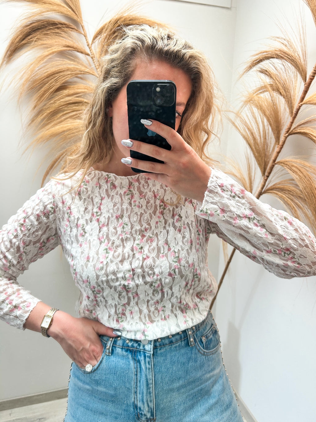 Thea top - roze
