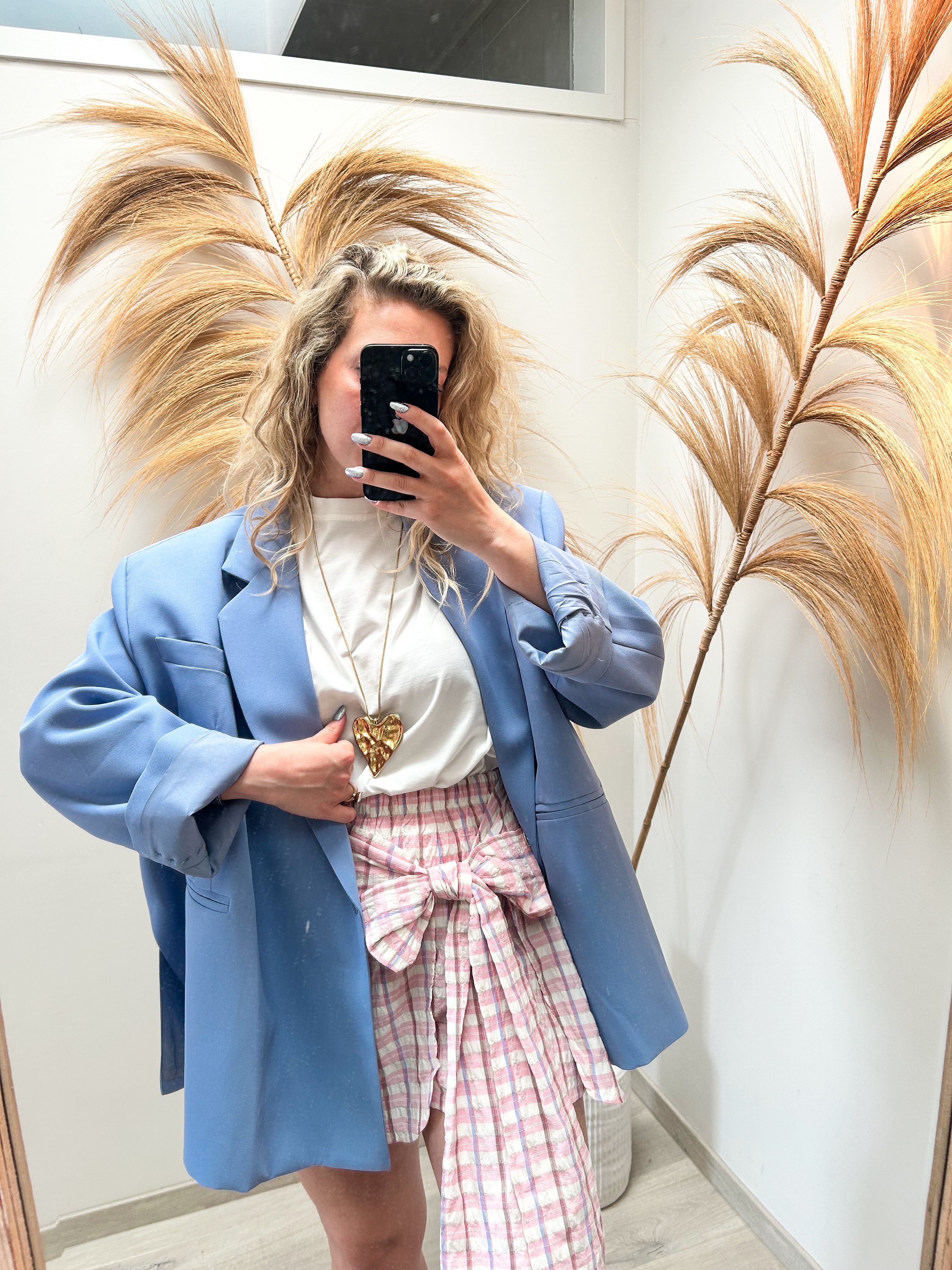 Jackie oversized blazer - lavendel