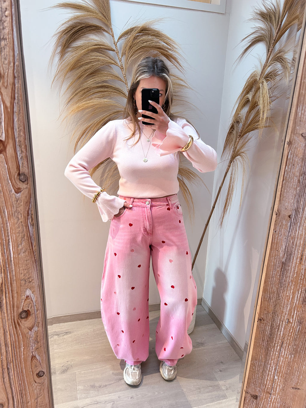 Let me love you Balloon Jeans