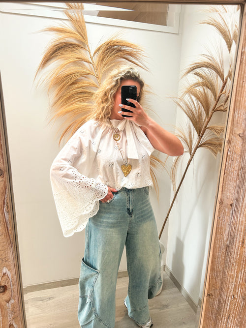 Allie sleeveless blouse