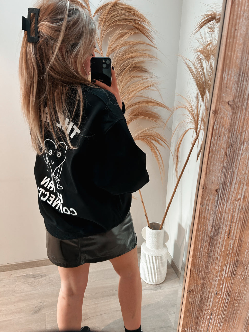 Donna skirt - leatherlook