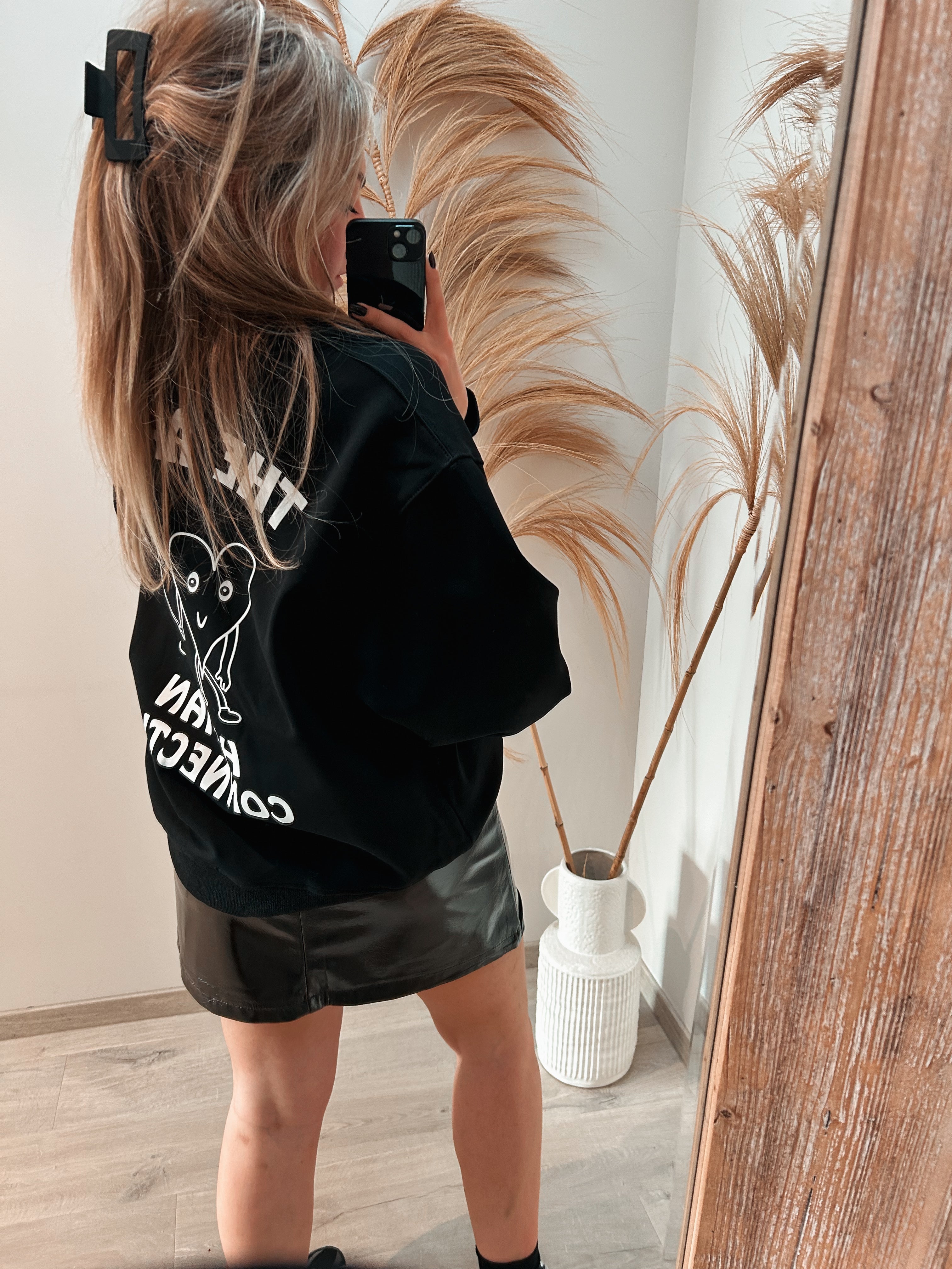Donna skirt - leatherlook
