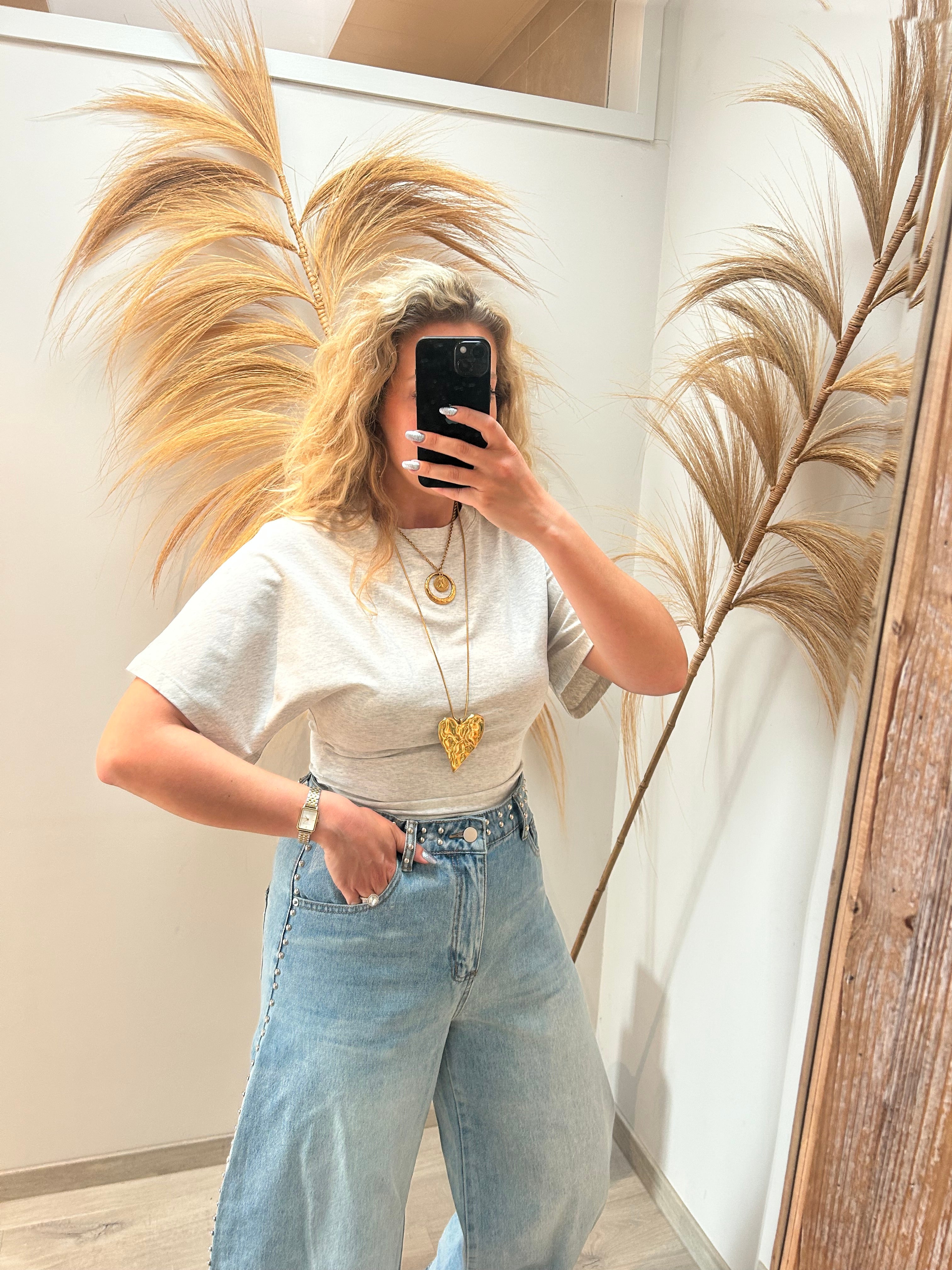 Balloon jeans - studs