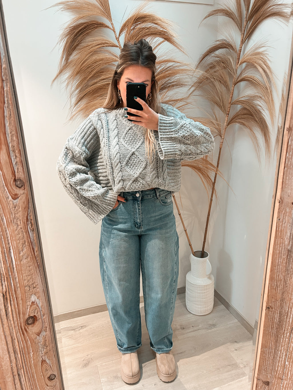 Sammy Balloon Jeans - blauw