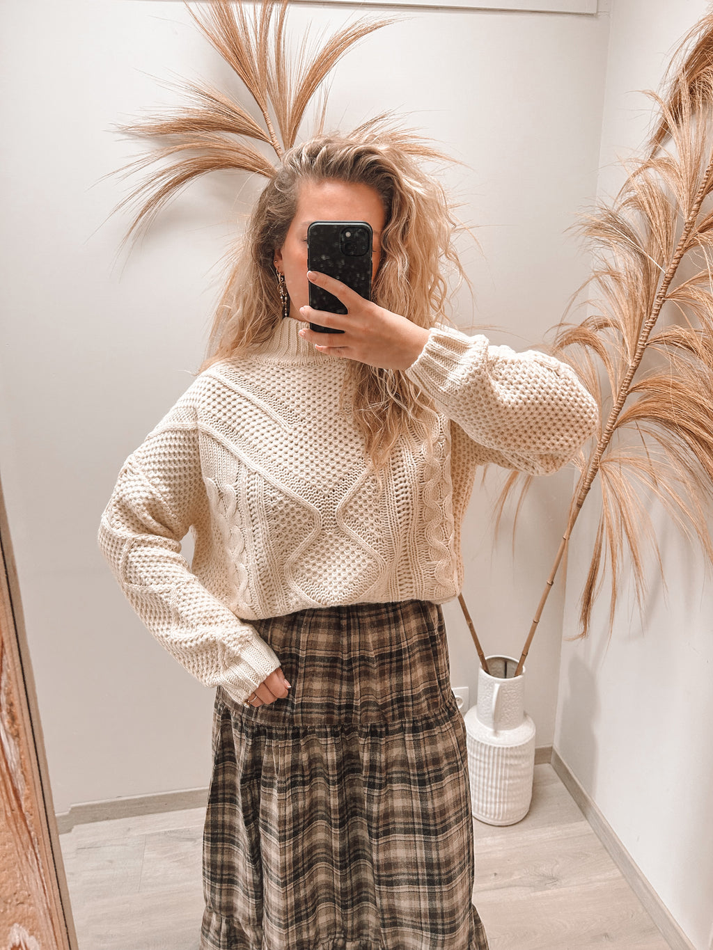 Thea cable knit sweater