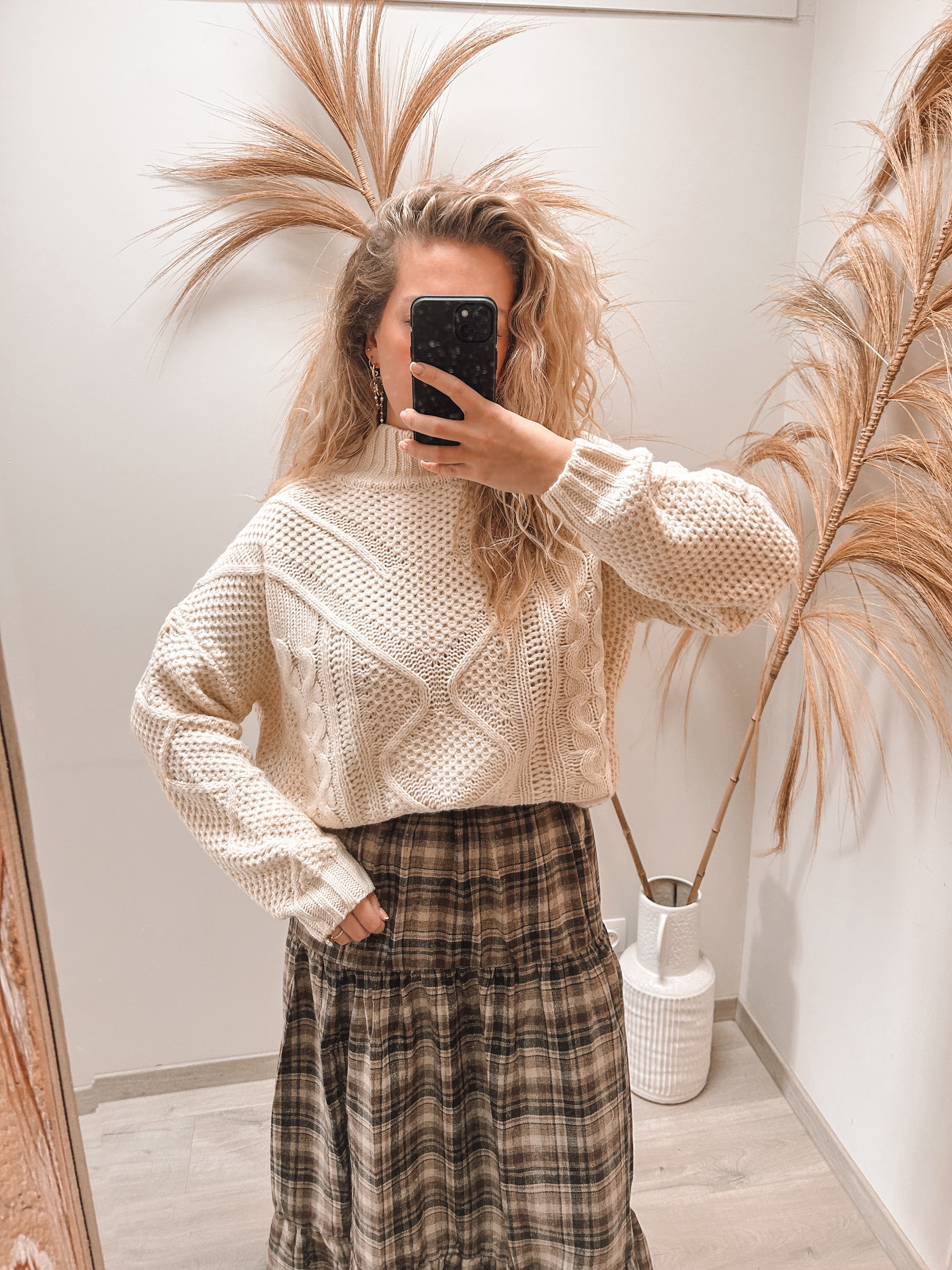 Thea cable knit sweater