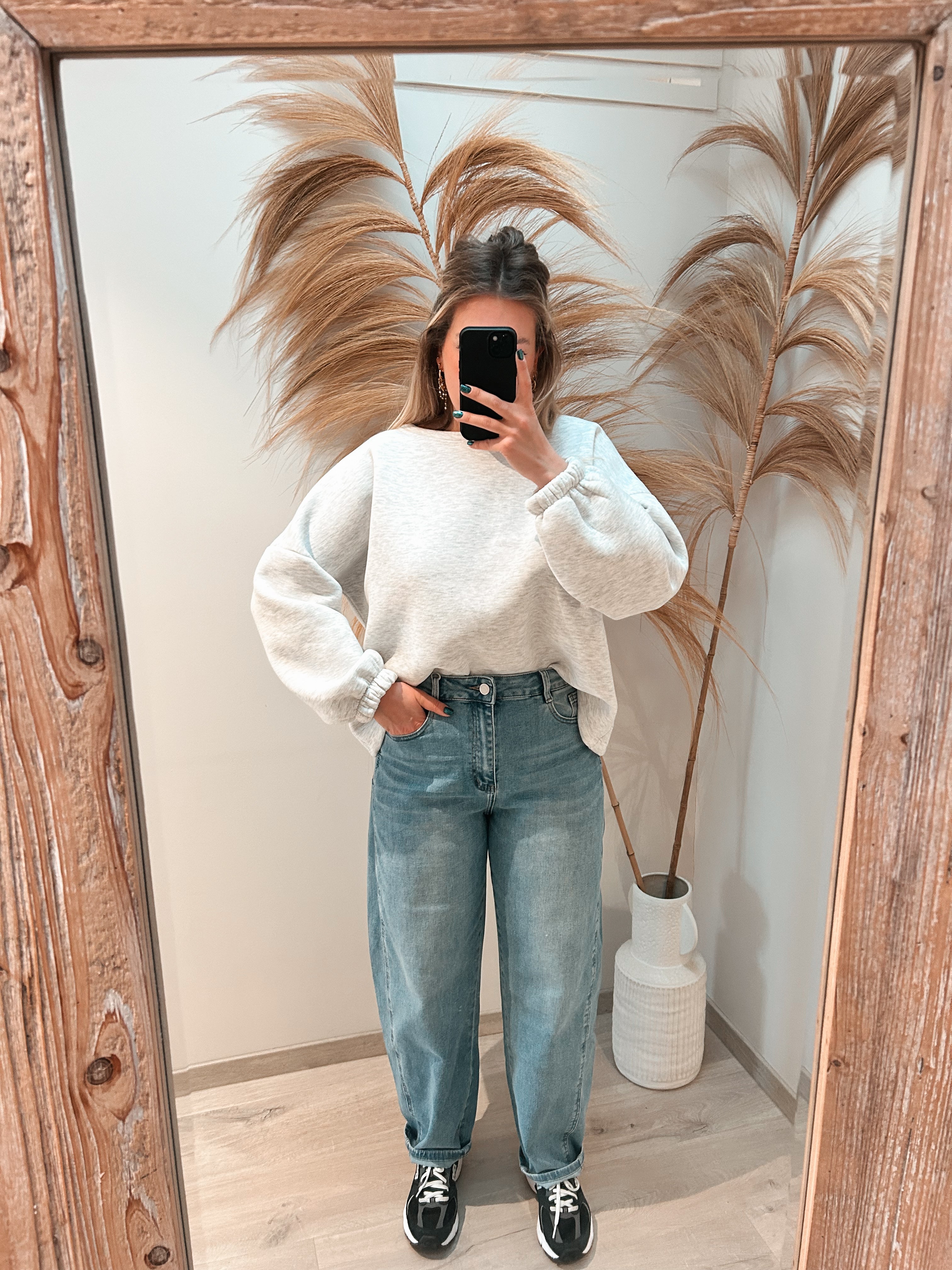 Sammy Balloon Jeans - blauw