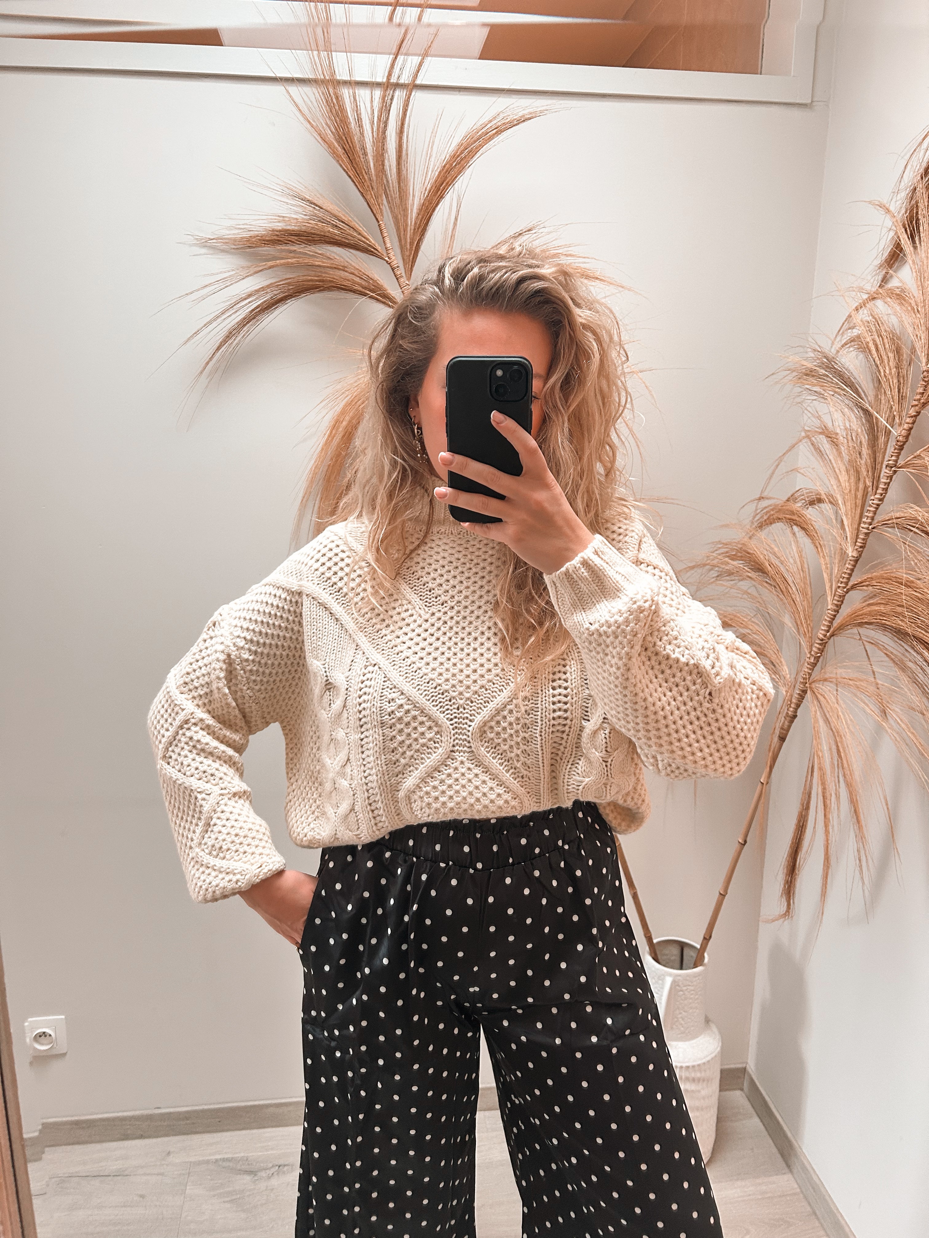 Thea cable knit sweater