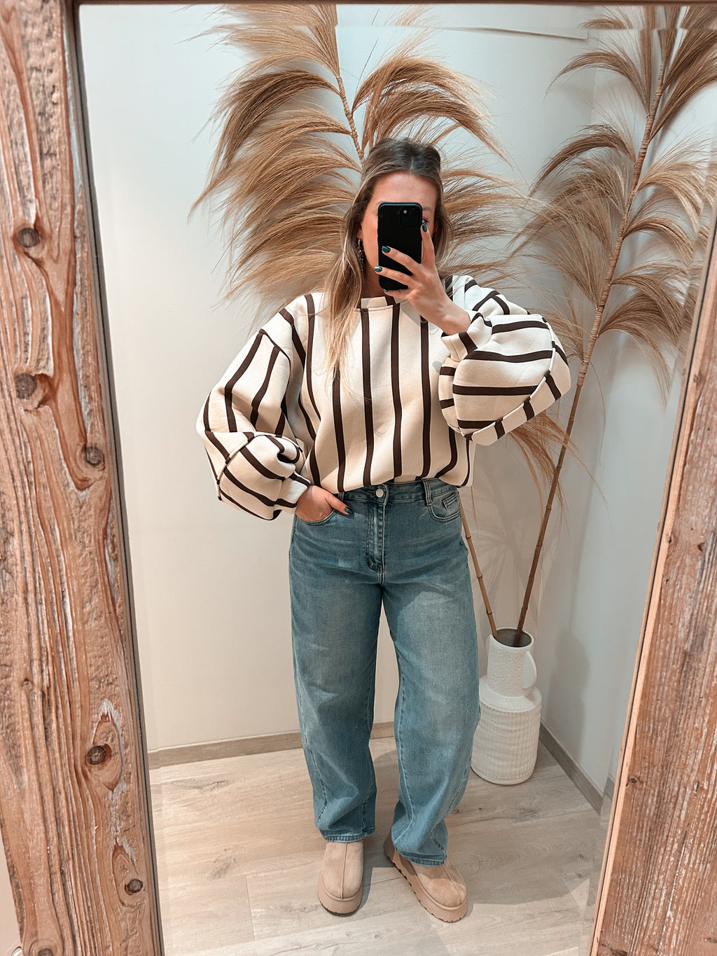 Sammy Balloon Jeans - blauw