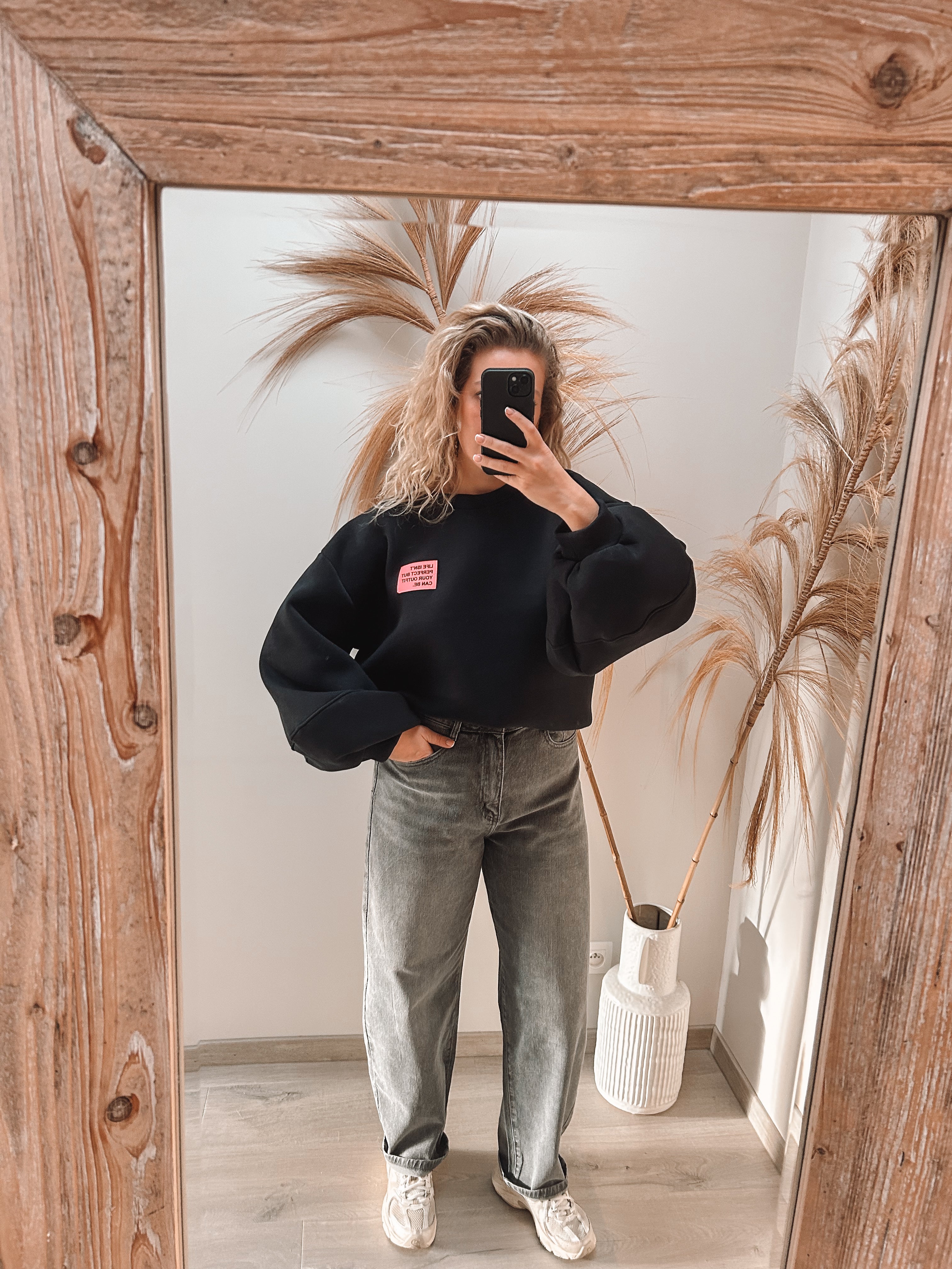 Sammy Balloon Jeans - grijs