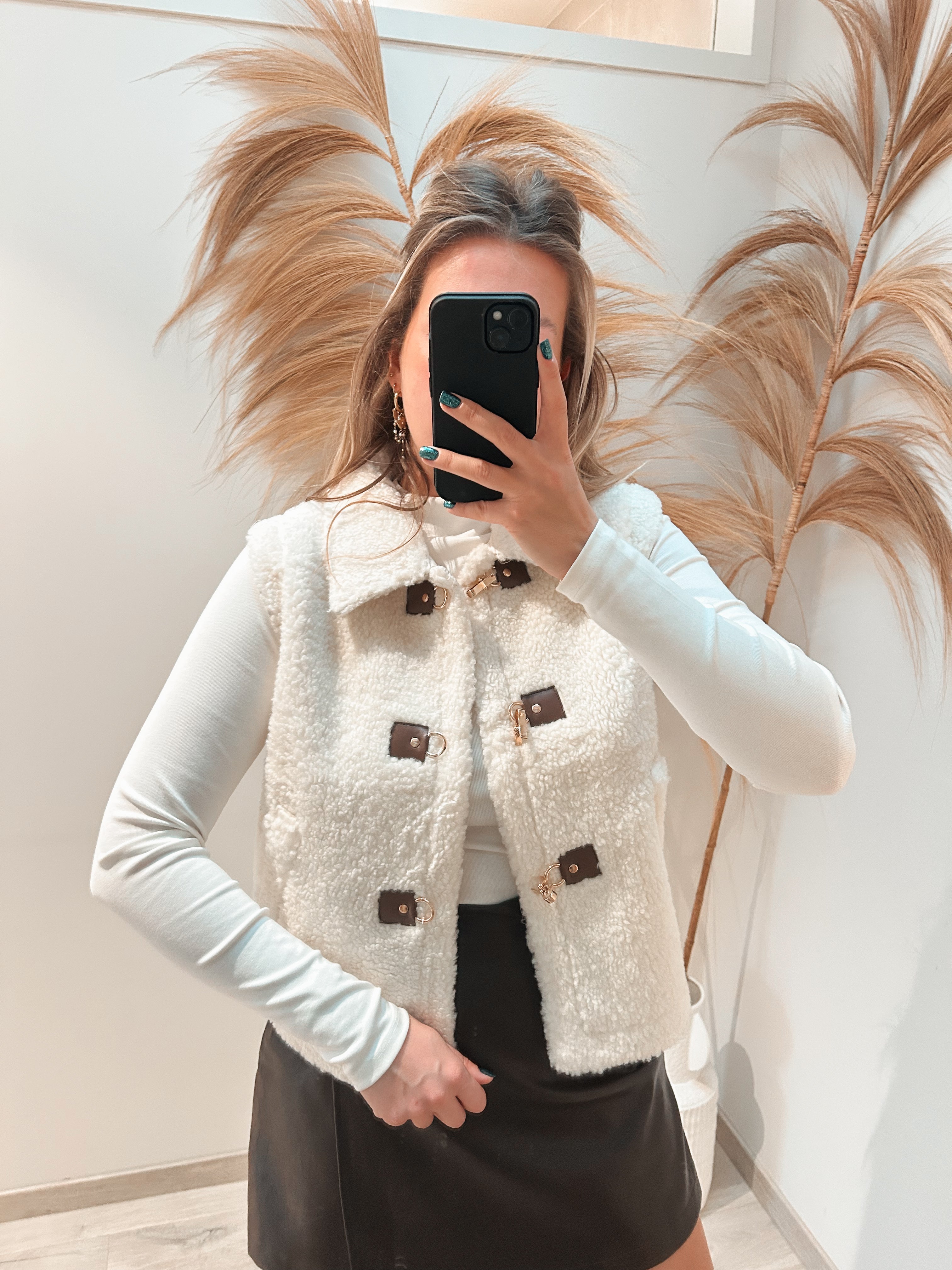 Julienne Gilet - wit