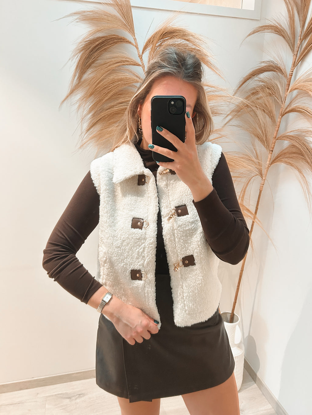 Julienne Gilet - wit