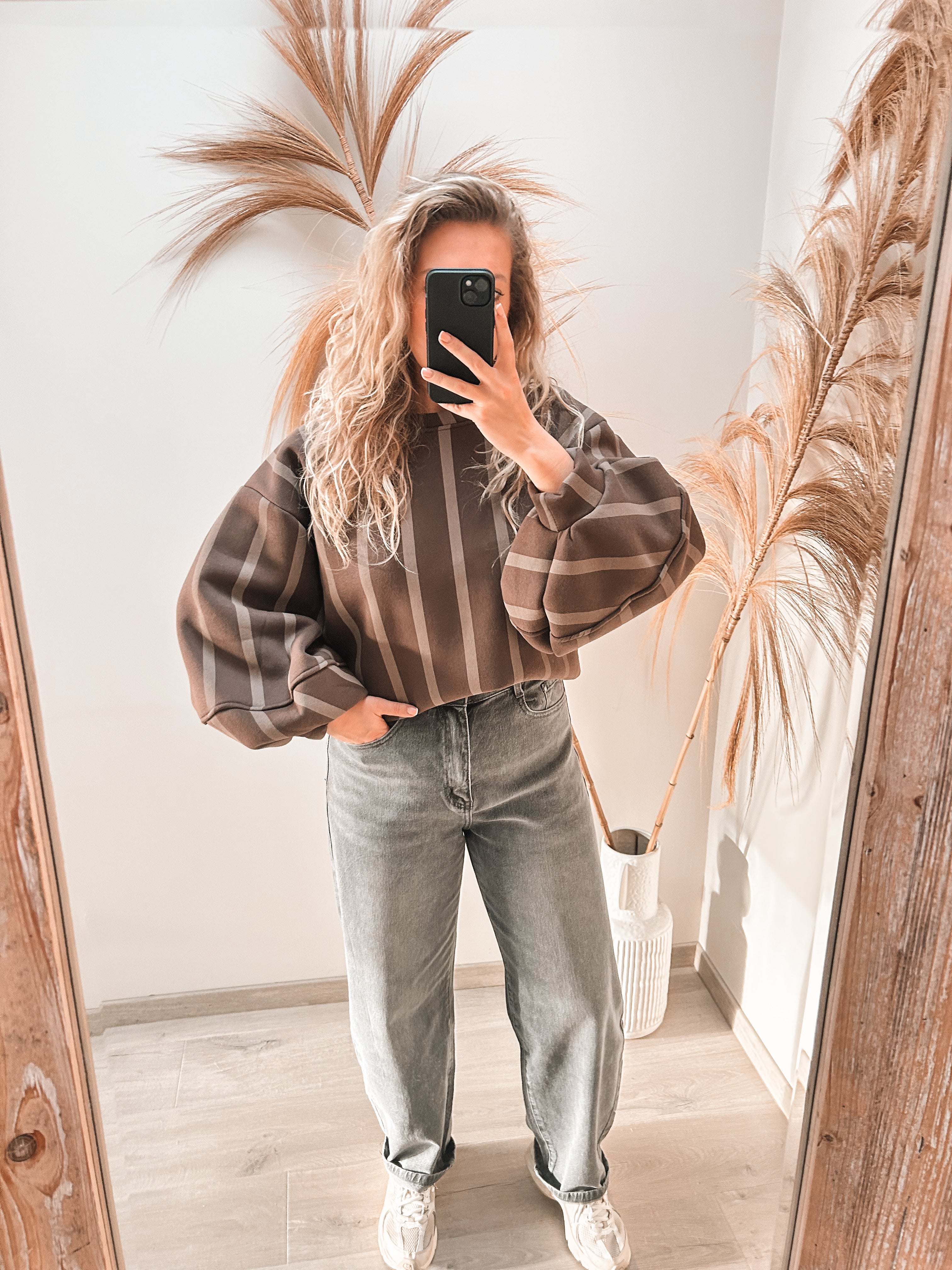 Sammy Balloon Jeans - grijs