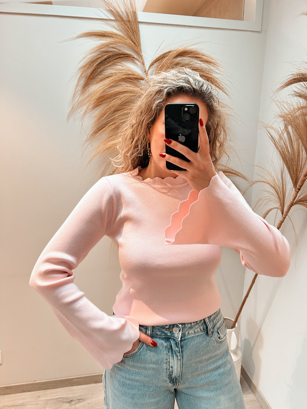 Daisy top - roze