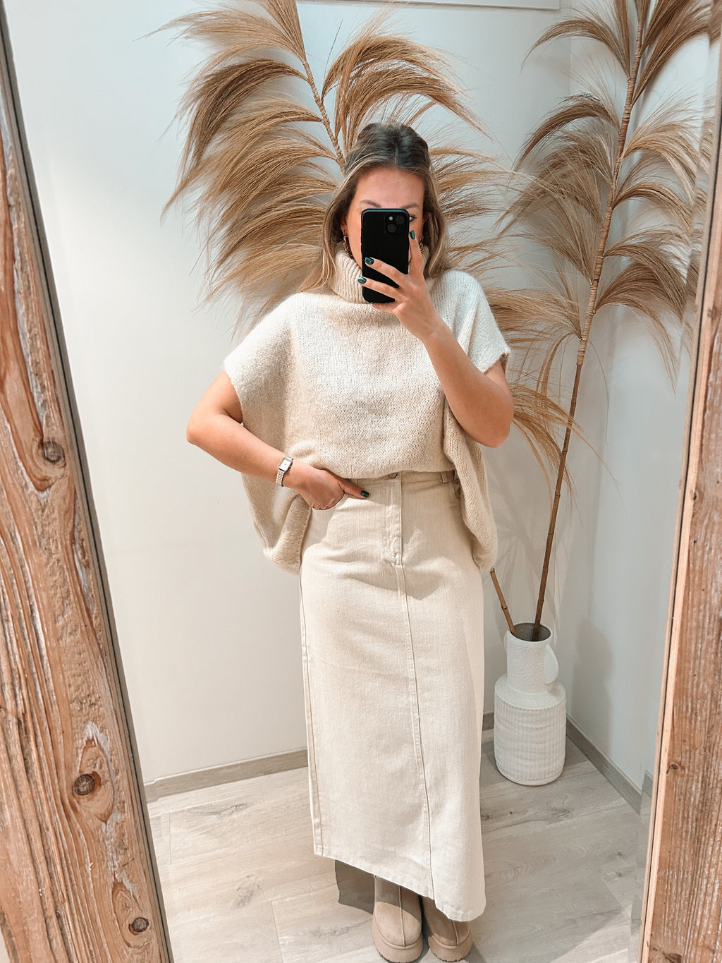 Heidi knit débardeur - beige