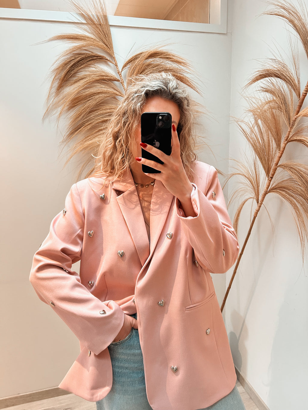 I'm in love with you Blazer - roze