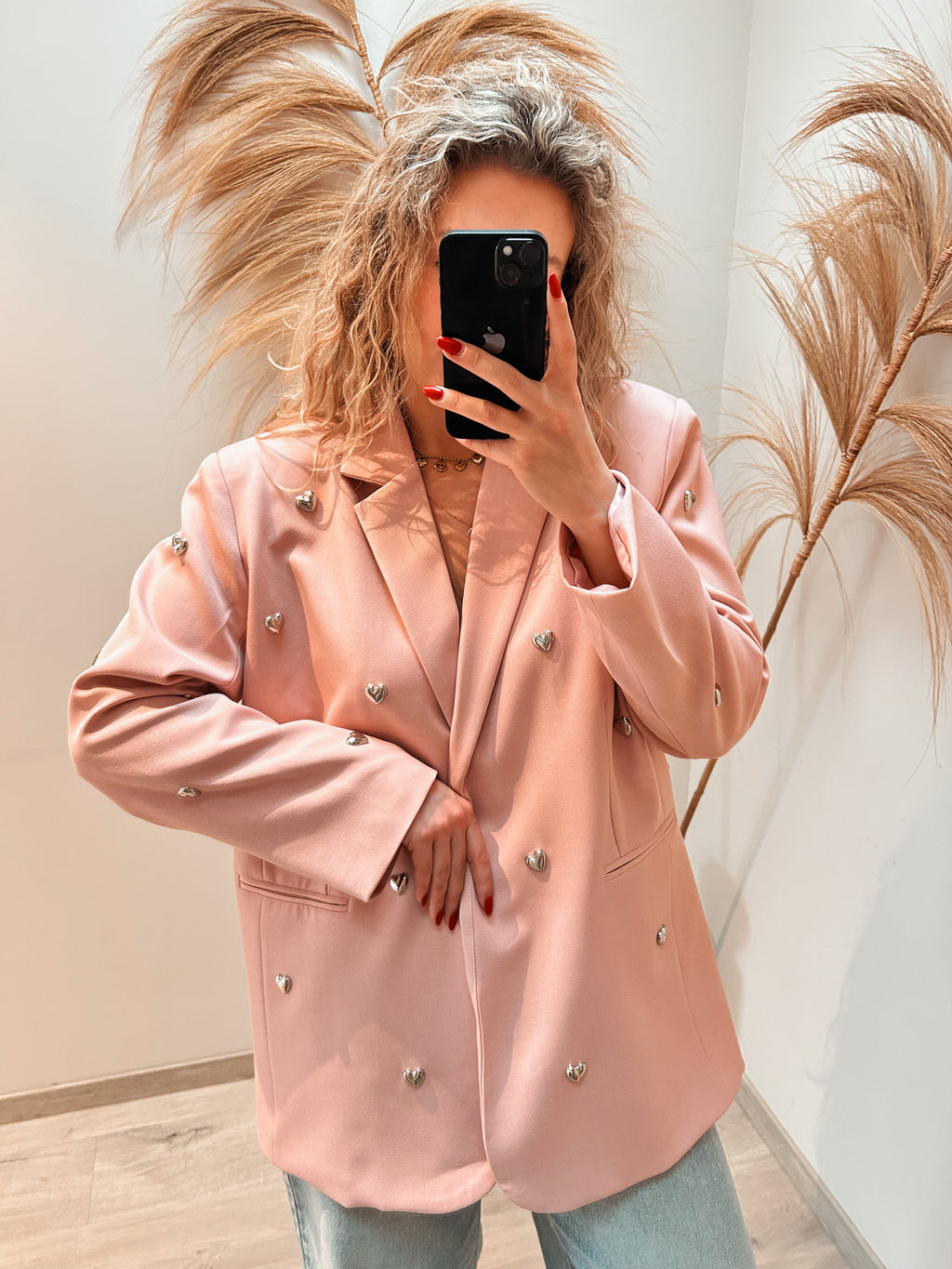 I'm in love with you Blazer - roze